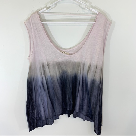 Free People We The Free Paradise Tee Lilac Fog Ombré Small - Picture 6 of 16